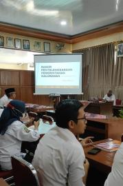 RAKOR PENYELENGGARAAN PEMERINTAHAN KALURAHAN